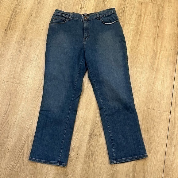 Lee Denim - Lee Relaxed Fit Blue Jeans 12P Petite